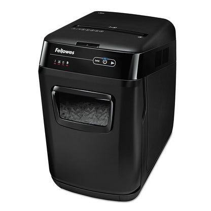 Fellowes AutoMax 150C Auto Feed Cross-Cut Shredder, 150 Auto/8 Manual Sheet Capacity