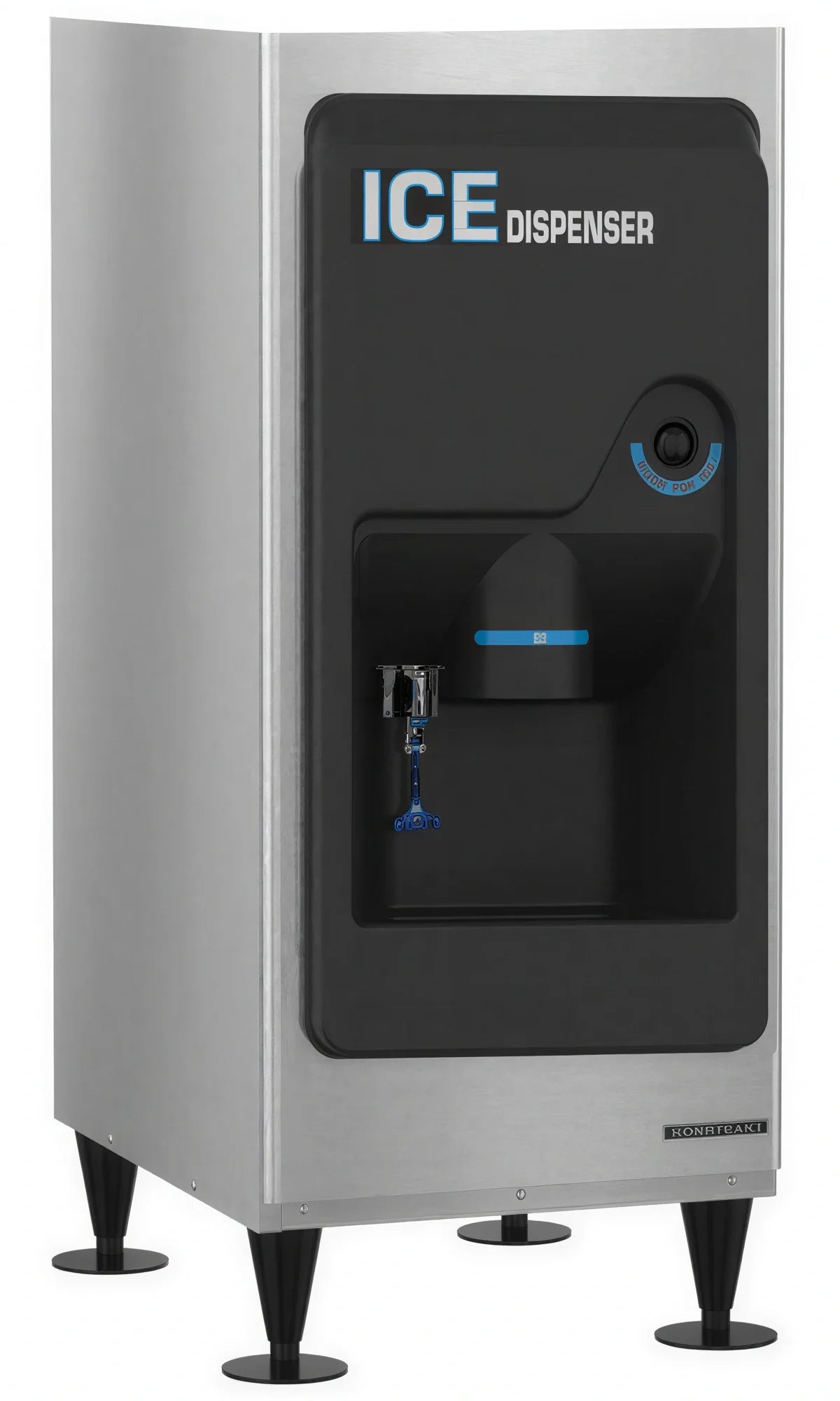 Hoshizaki DBW-130H Countertop Ice & Water Dispenser, 130-lb Ice Capacity, Stainless Steel Exterior