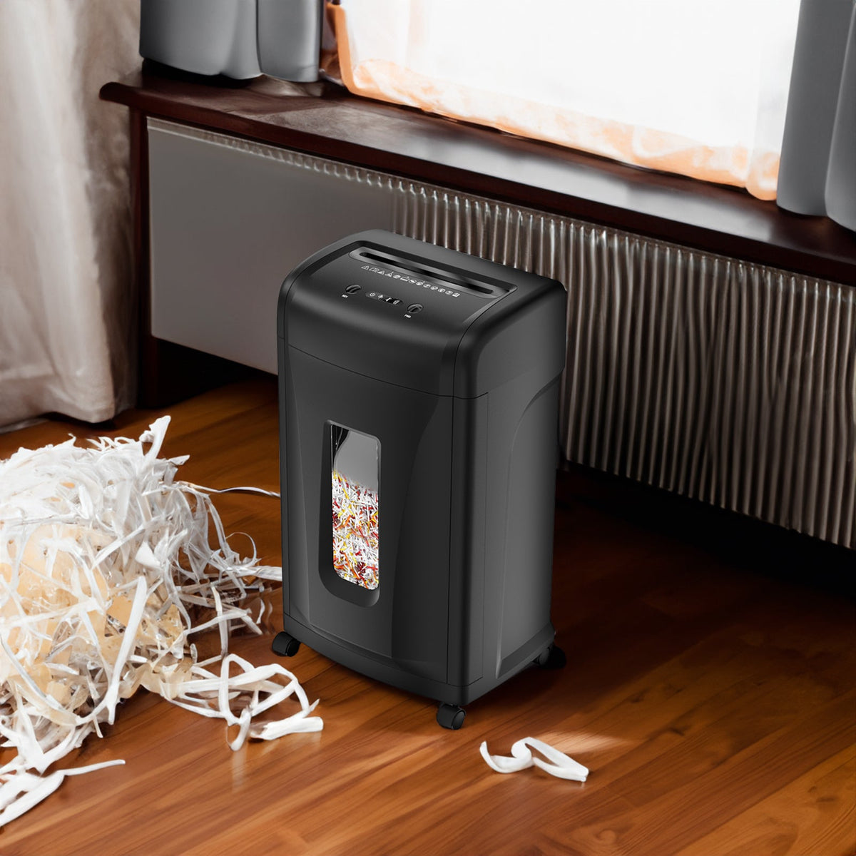 PAPER SHREDDER CROSS CUT LARGE CAPACITY HIGH SECURITY