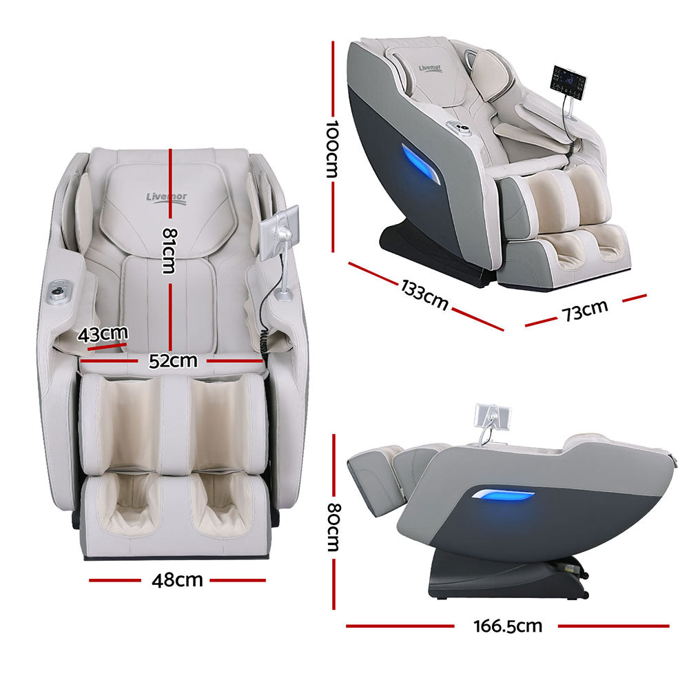 NNEDSZ Livemor Massage Chair Electric Recliner Home Massager Brisa