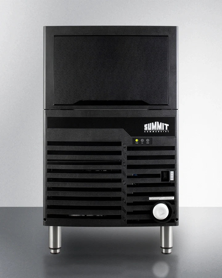Summit Commercial BIM100 Countertop Dice Ice Machine with 100 lb/Day Production and 27 lb Storage