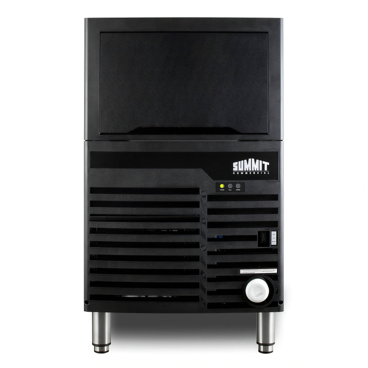 Summit Commercial BIM100 Countertop Dice Ice Machine with 100 lb/Day Production and 27 lb Storage