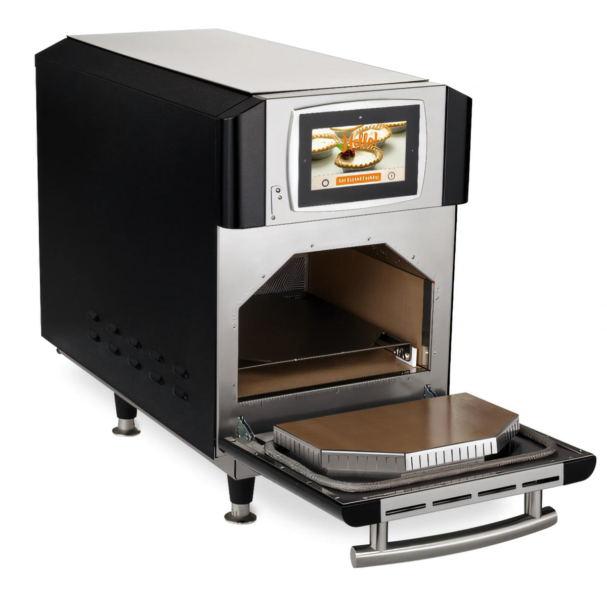 Ovention MISA-A12 Ventless Countertop Microwave & Convection Rapid Cook Oven, Touchscreen, 1/4-Size Sheet Pan Capacity