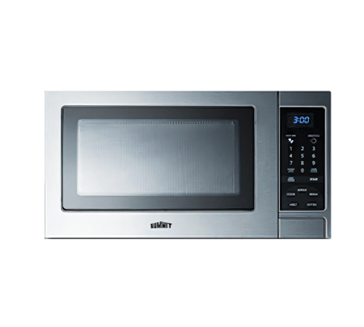 Summit Commercial SCM853 Commercial Countertop Microwave Oven, 0.9 Cu. Ft., 900 Watts, Stainless Steel, Digital Touch Controls