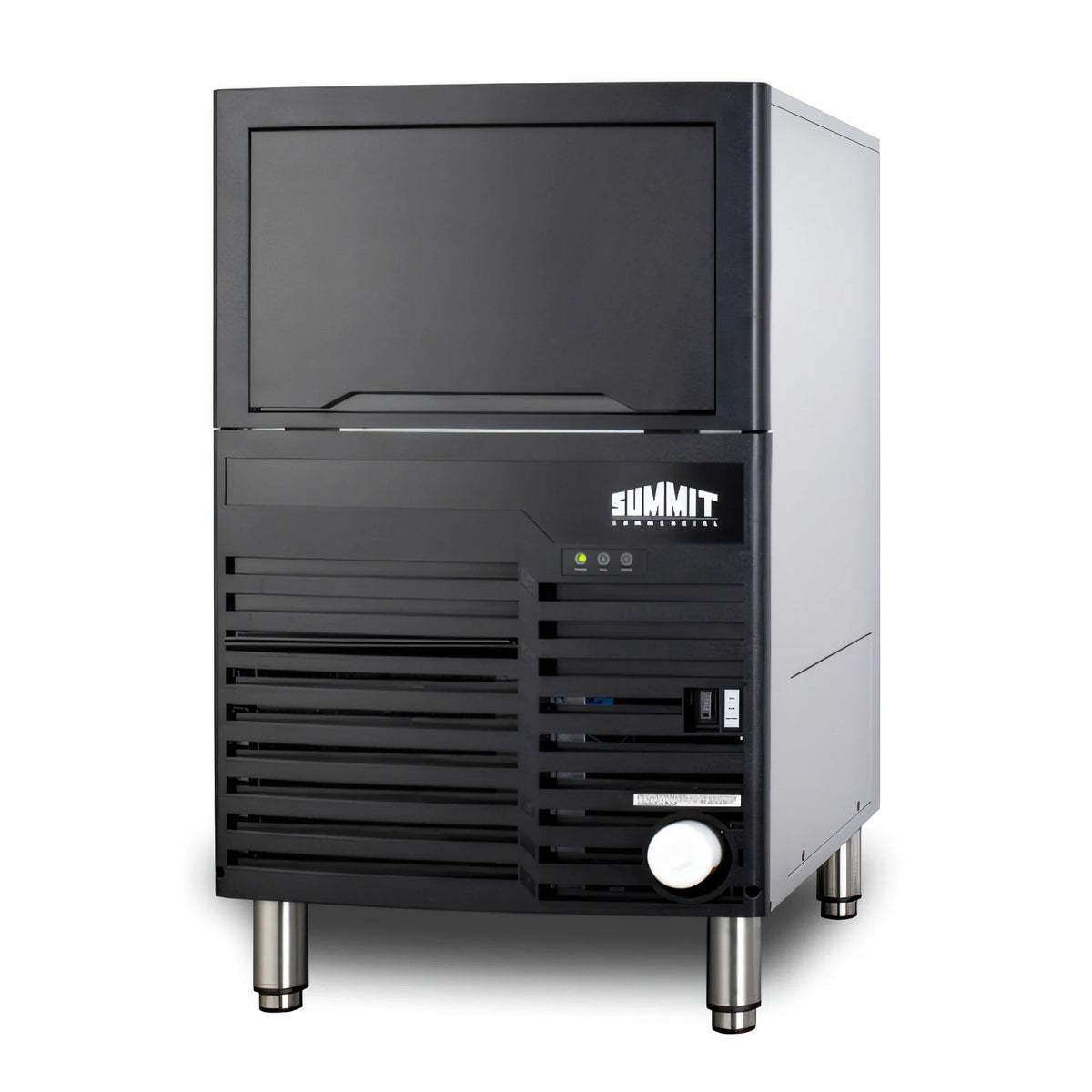 Summit Commercial BIM100 Countertop Dice Ice Machine with 100 lb/Day Production and 27 lb Storage