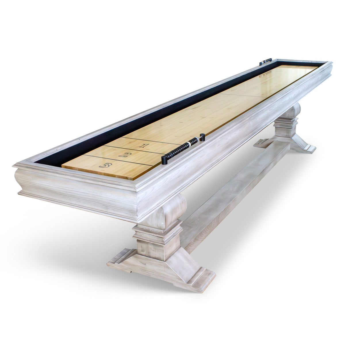 Hathaway Montecito 12-ft Shuffleboard Table - Driftwood Finish